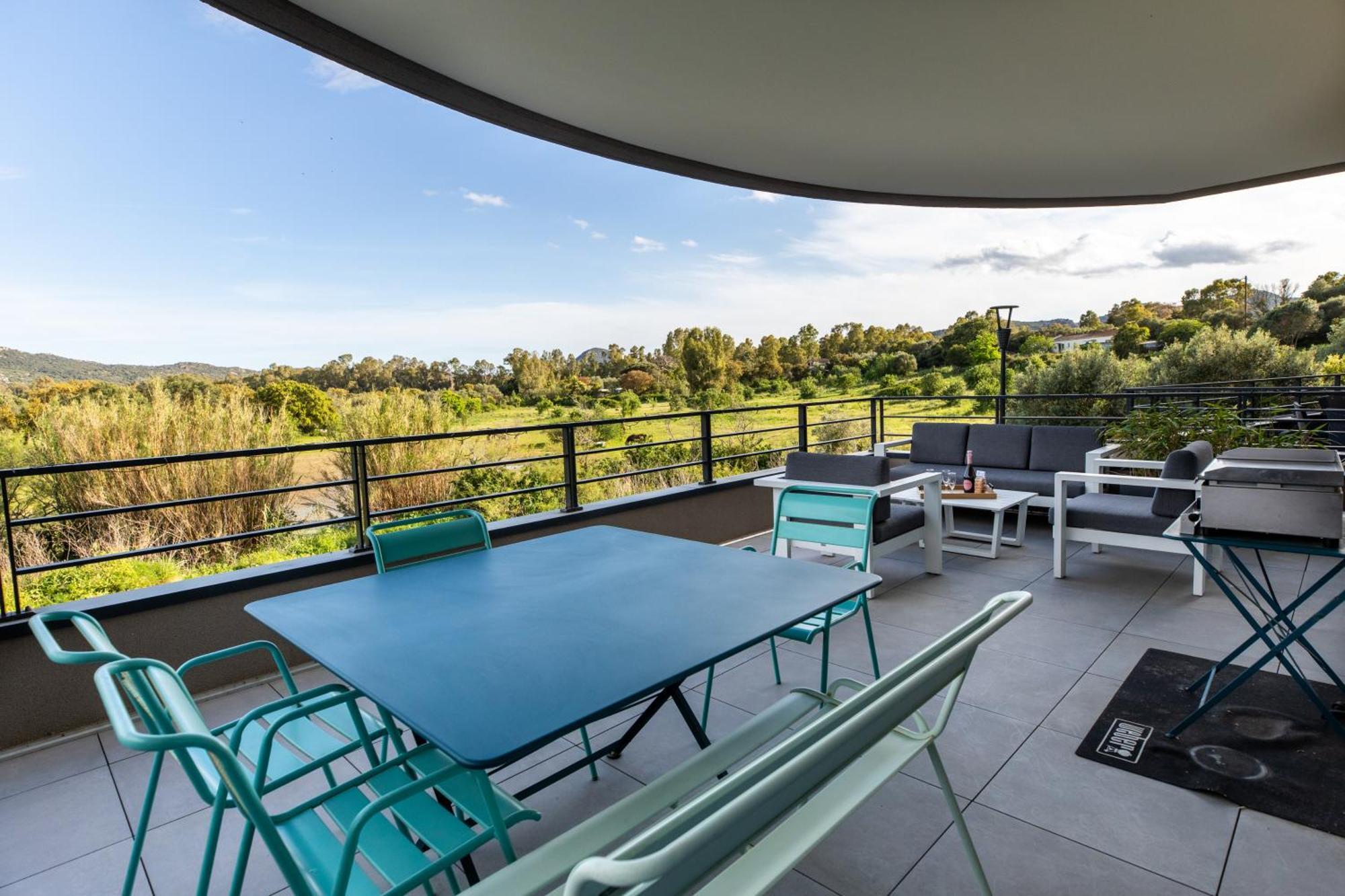 Apartament La Cle Terrasse, Proche Port,Centre, Parking,Clim Porto-Vecchio  Zewnętrze zdjęcie